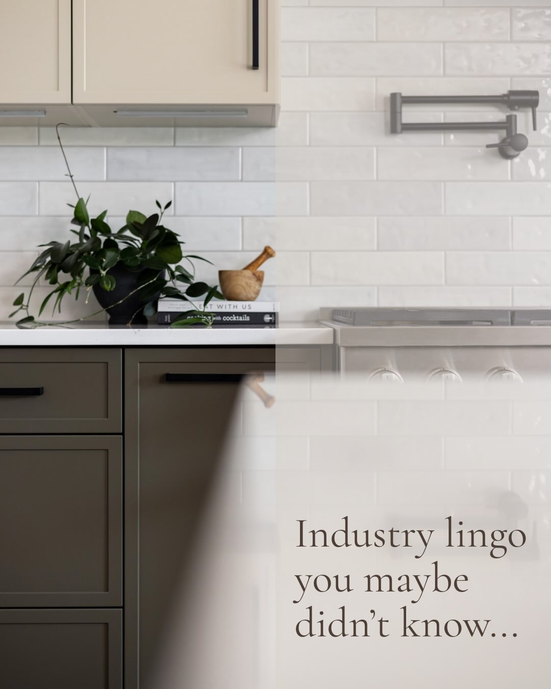 Industry lingo you maybe didn’t know, but now you do. 

#customcabinets #homeinspiration #cabinetry #southwesternontario #cabinetrylingo